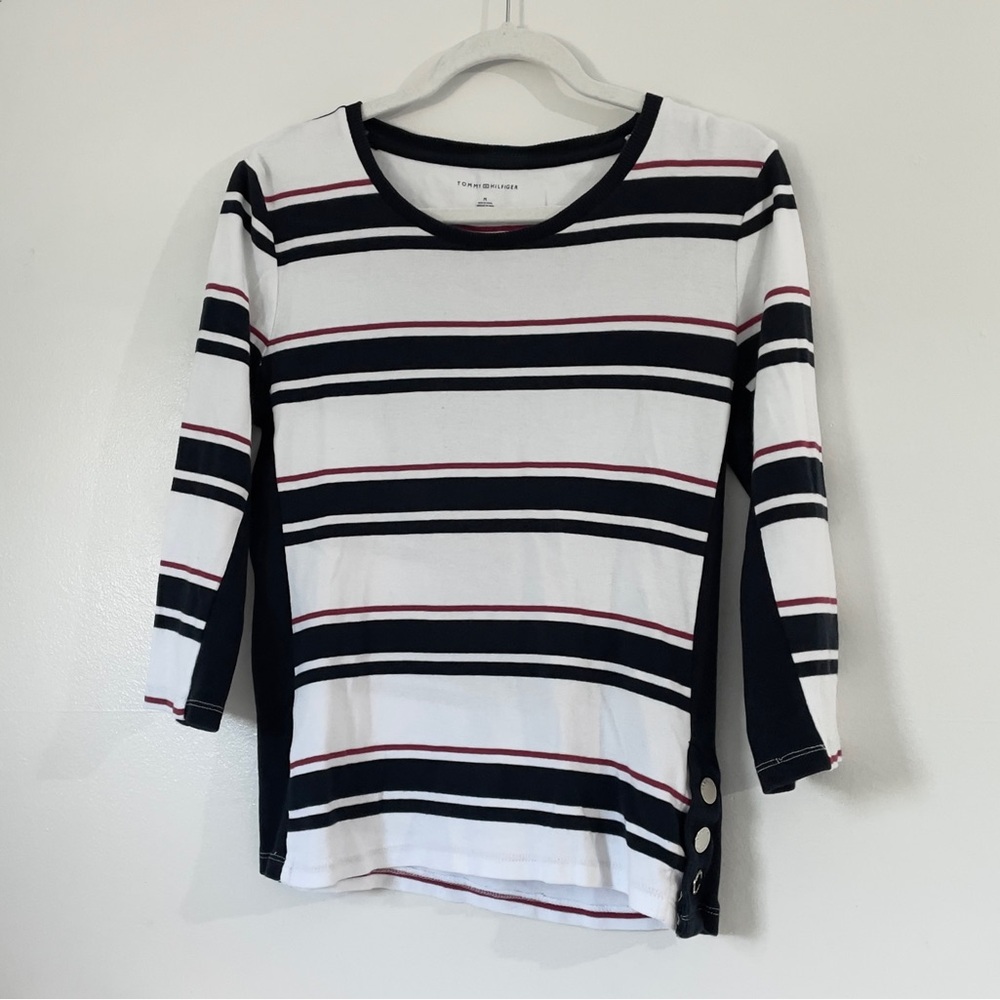 Tommy Hilfiger Stripped Long Sleeve Shirt